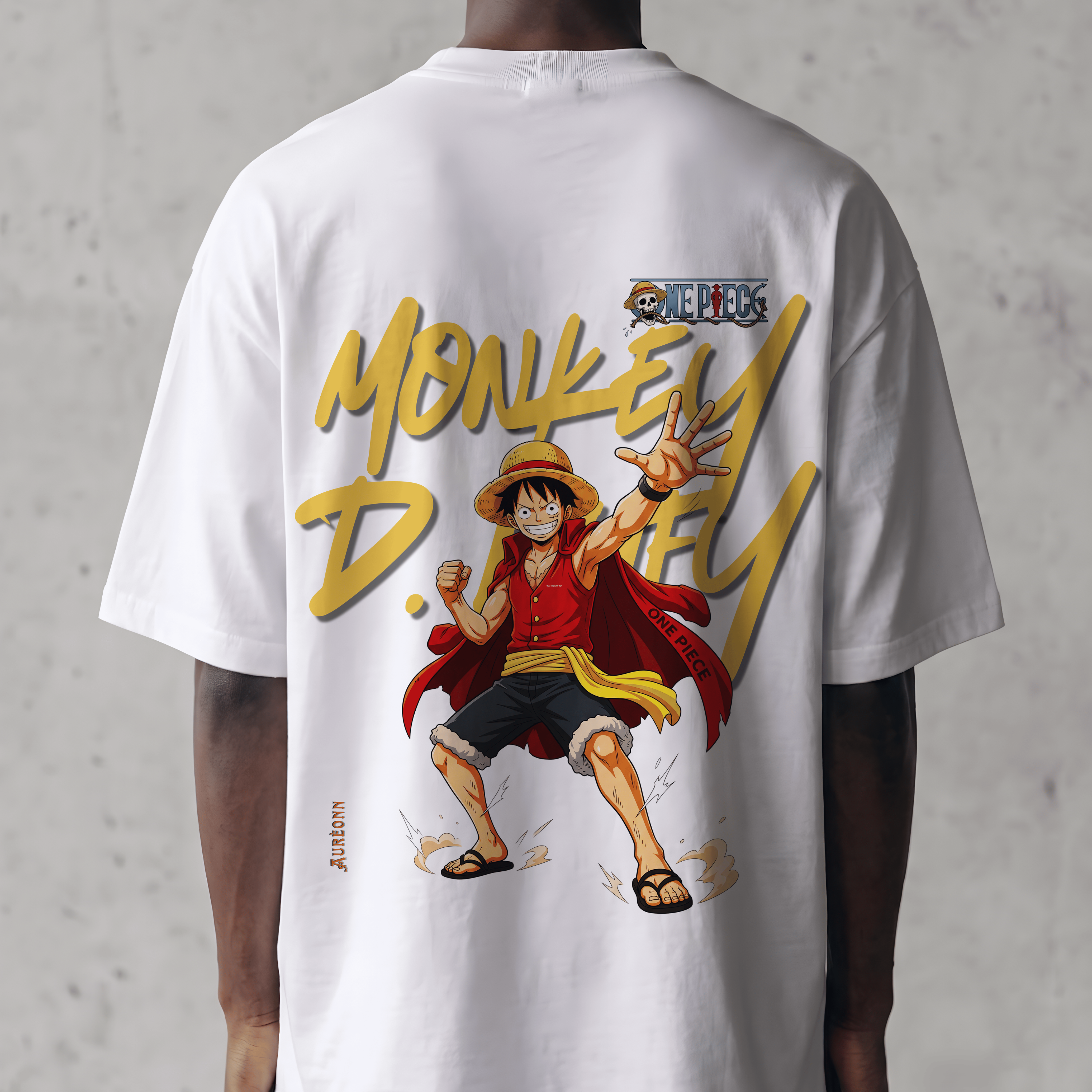 "Monkey D. Luffy" Anime Graphic Oversized T-Shirt