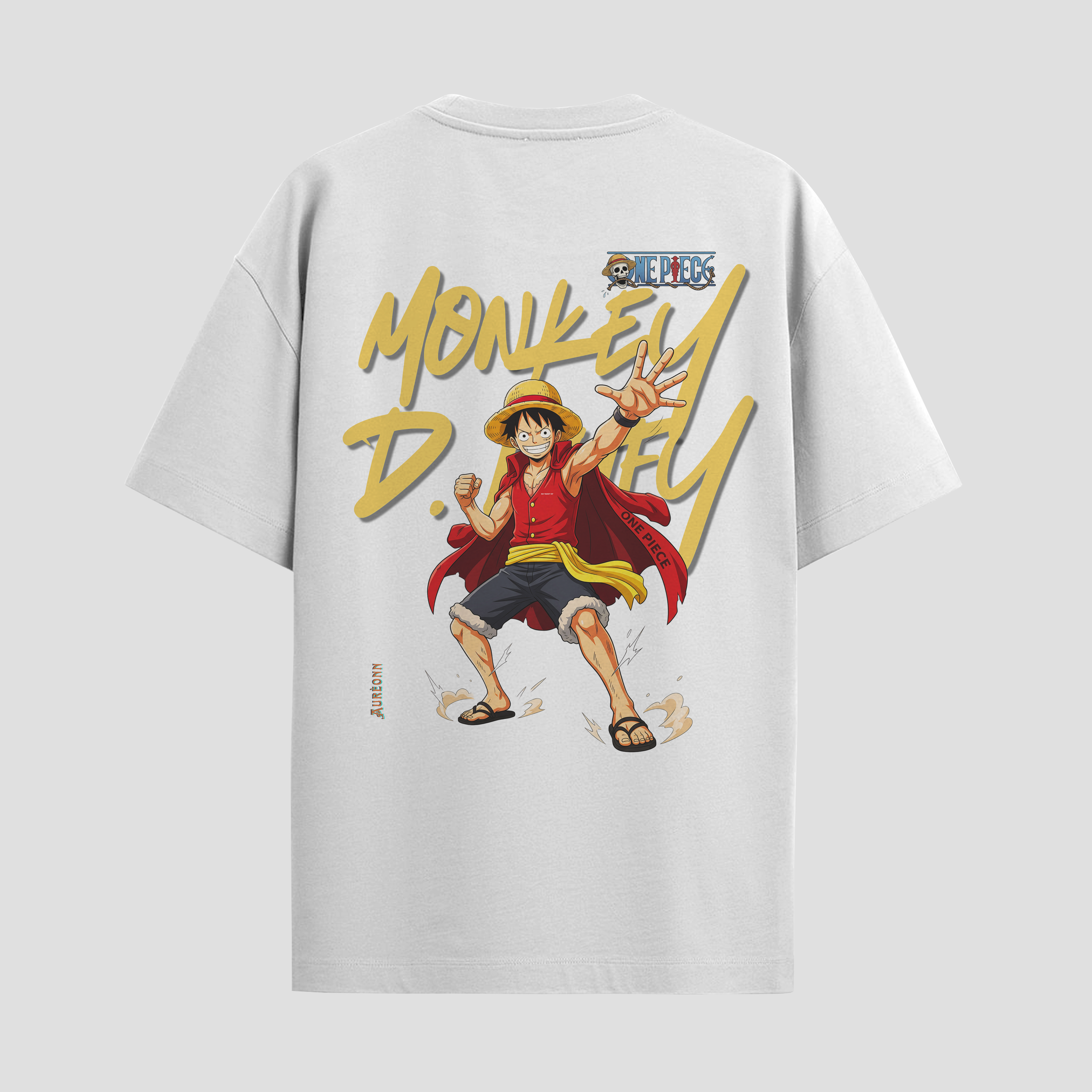 "Monkey D. Luffy" Anime Graphic Oversized T-Shirt