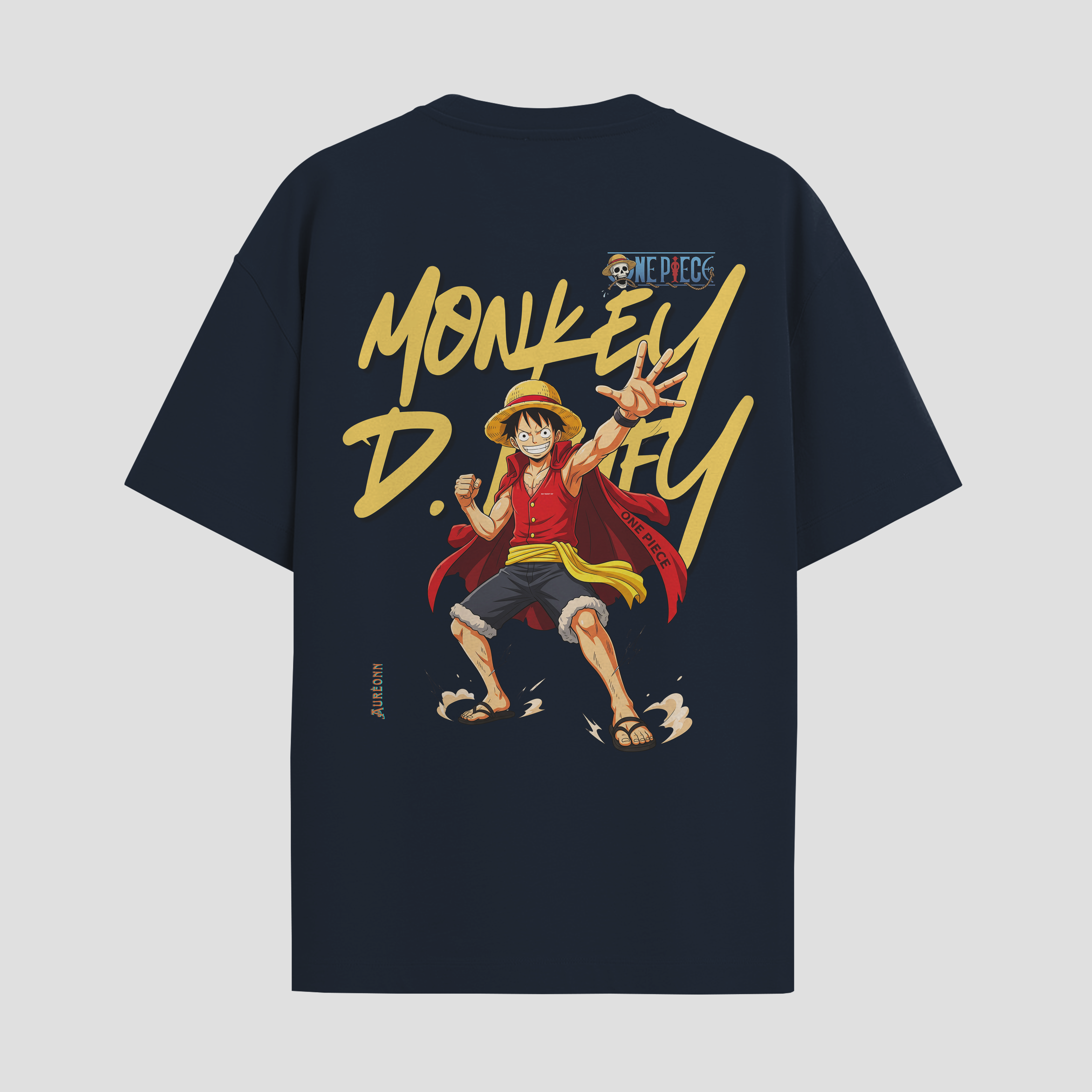 "Monkey D. Luffy" Anime Graphic Oversized T-Shirt