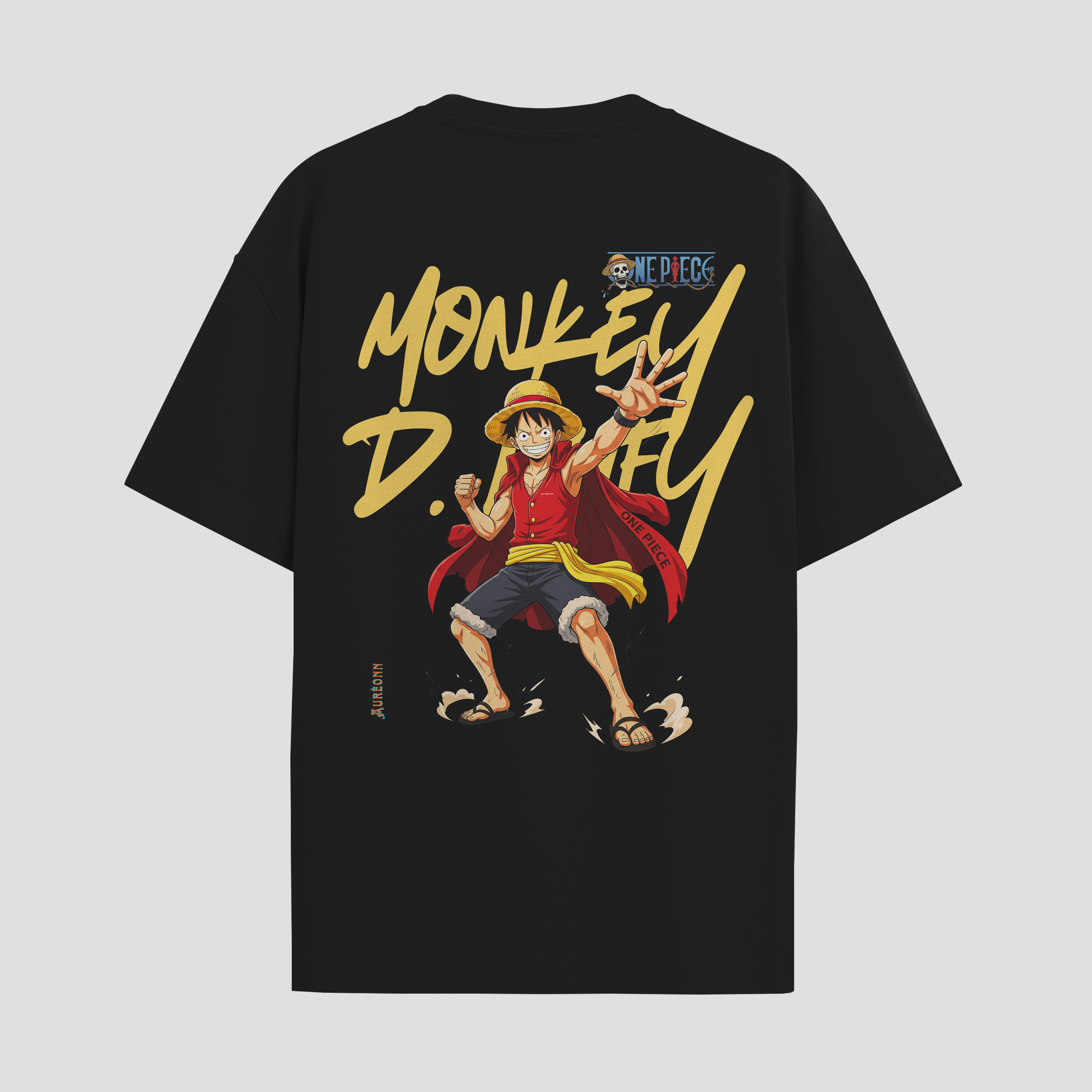 "Monkey D. Luffy" Anime Graphic Oversized T-Shirt