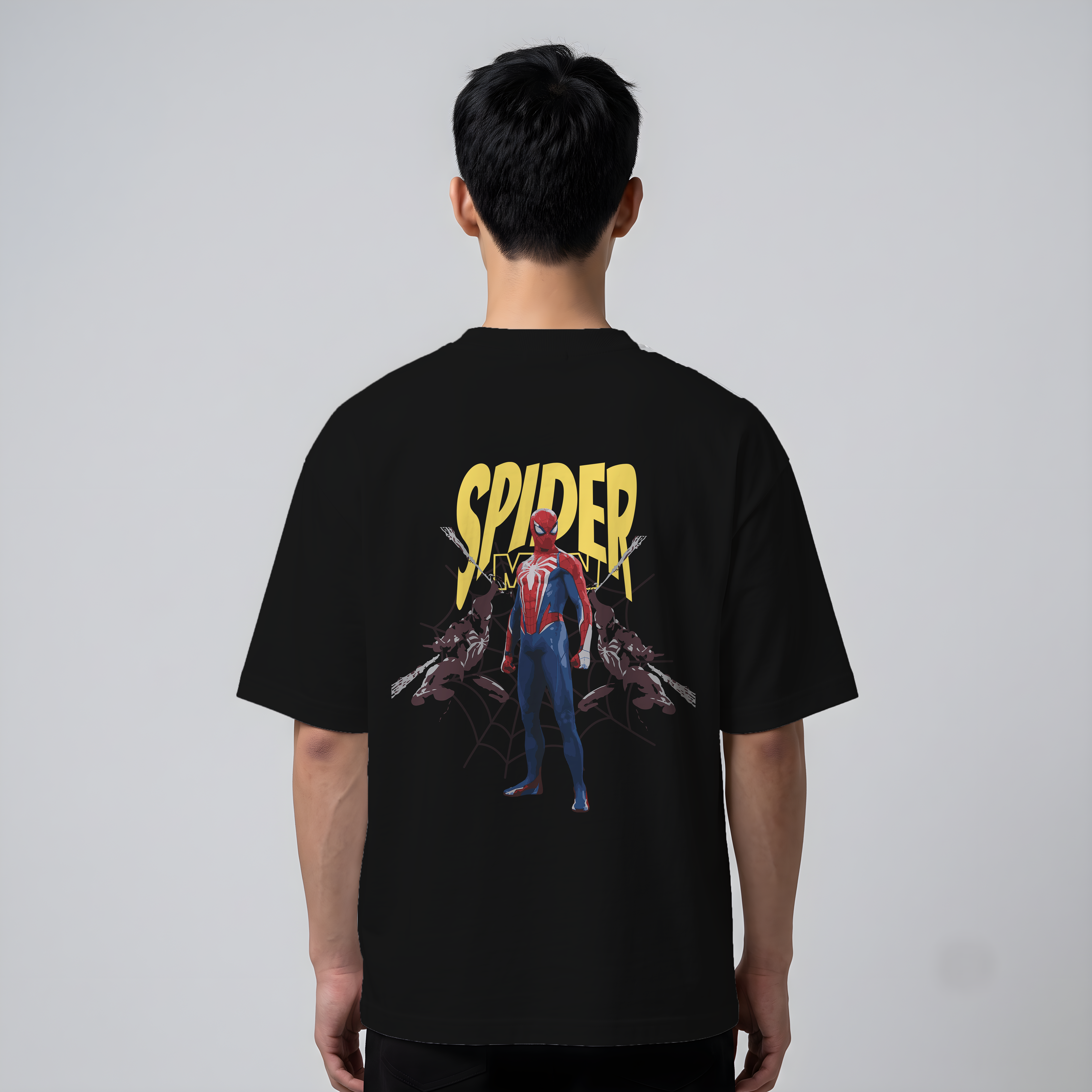 "Spider-Man" Graphic Oversized T-Shirt