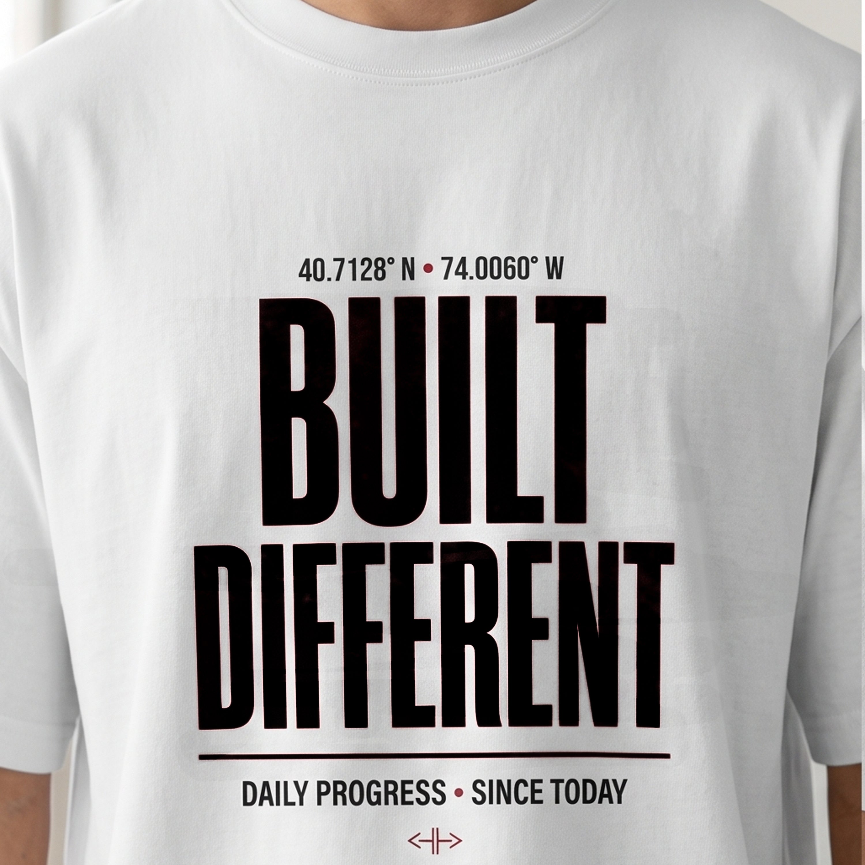 "Built Different / Built To Last" Oversized Graphic T-Shirt