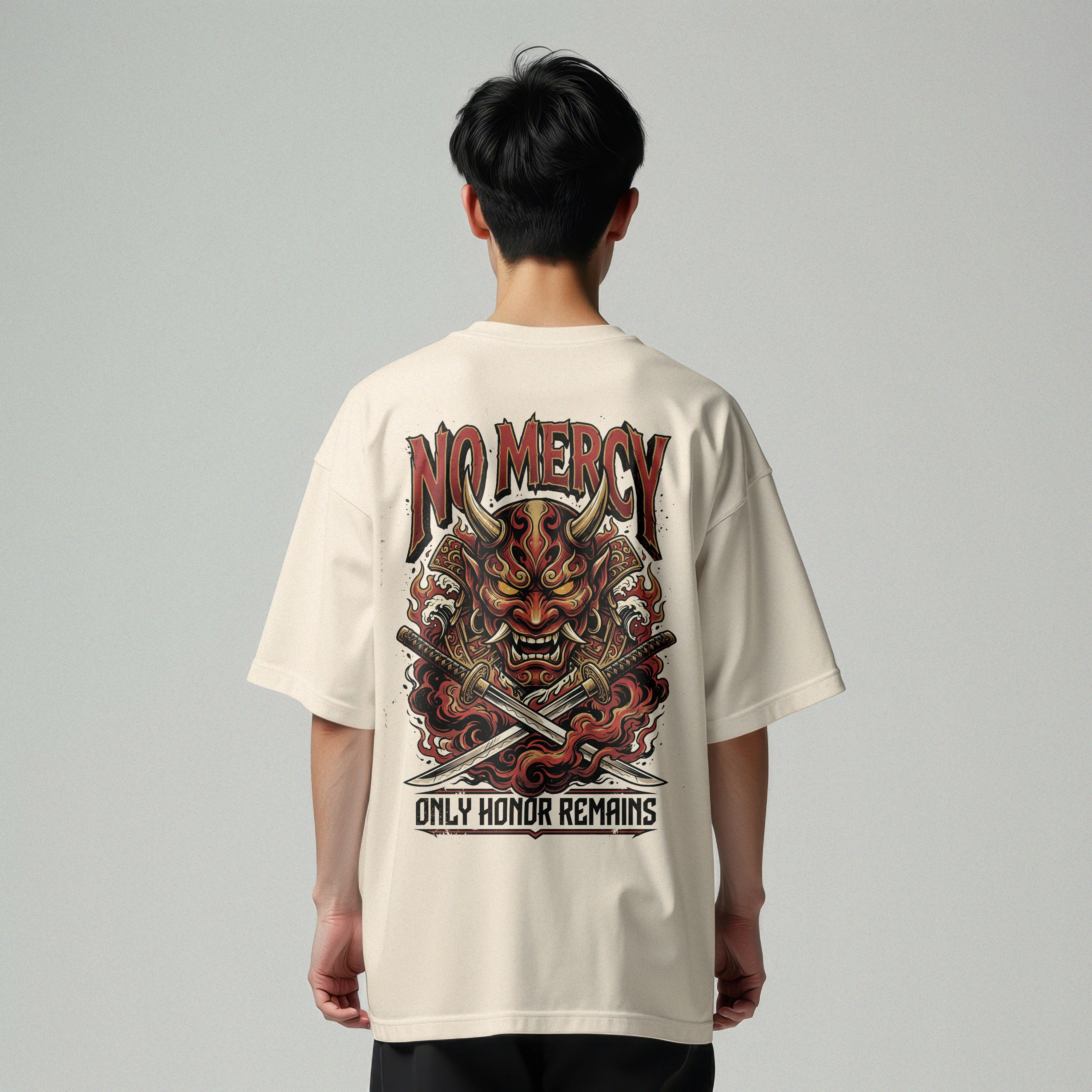 No Mercy Oversized Graphic T-Shirt | Premium Streetwear Tee