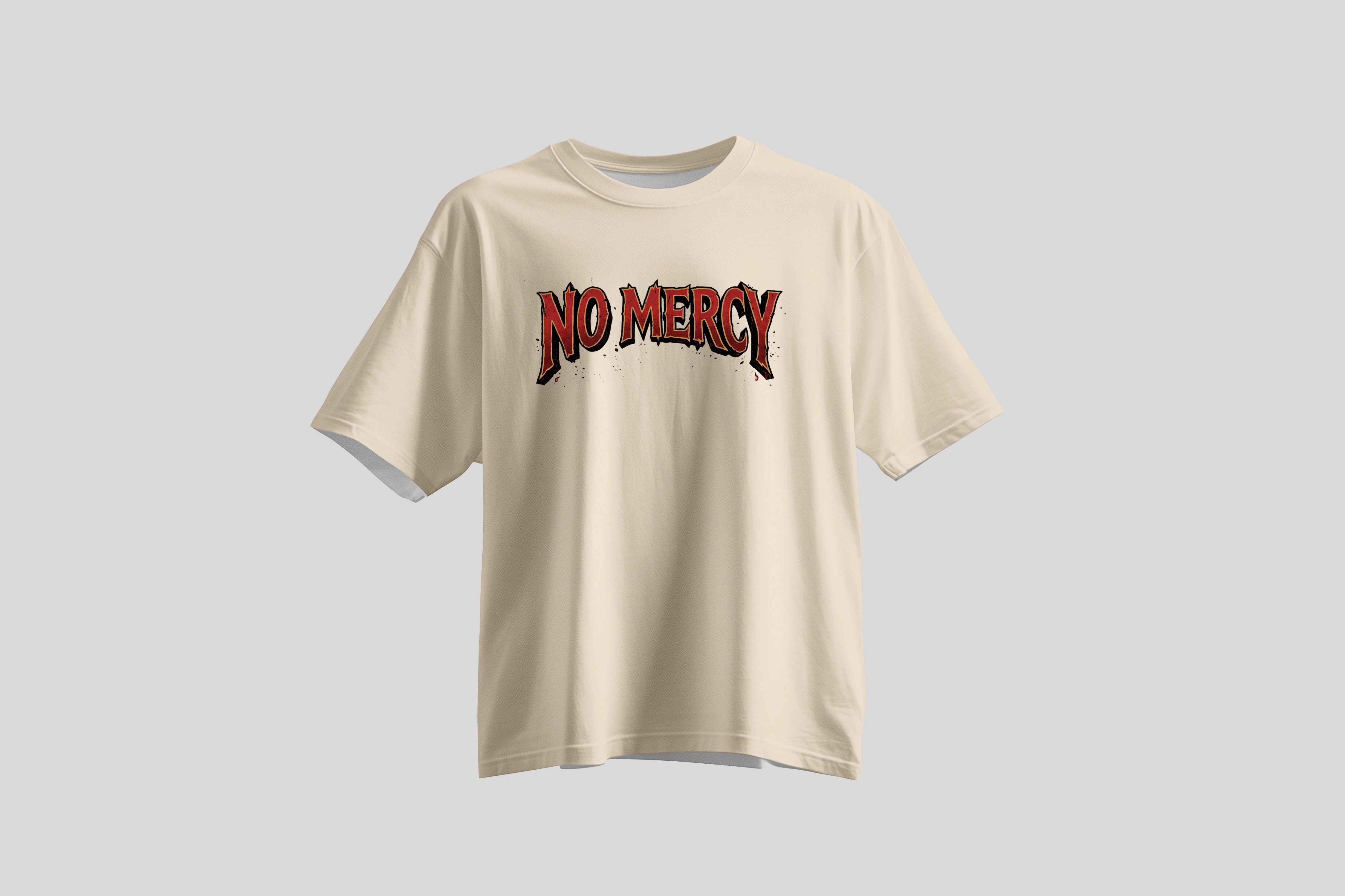 No Mercy Oversized Graphic T-Shirt | Premium Streetwear Tee