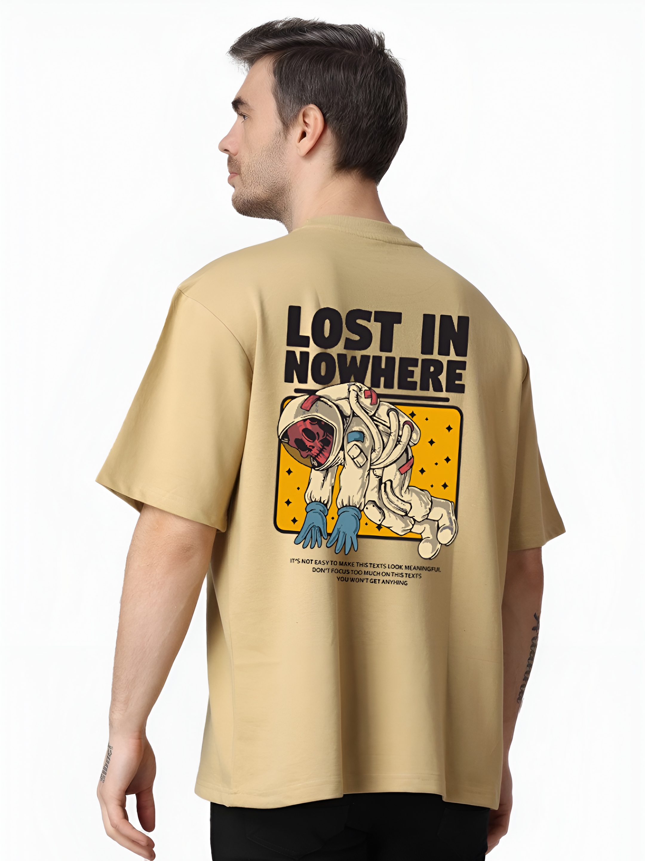 Robusht- Lost in Nowhere oversized t-shirt