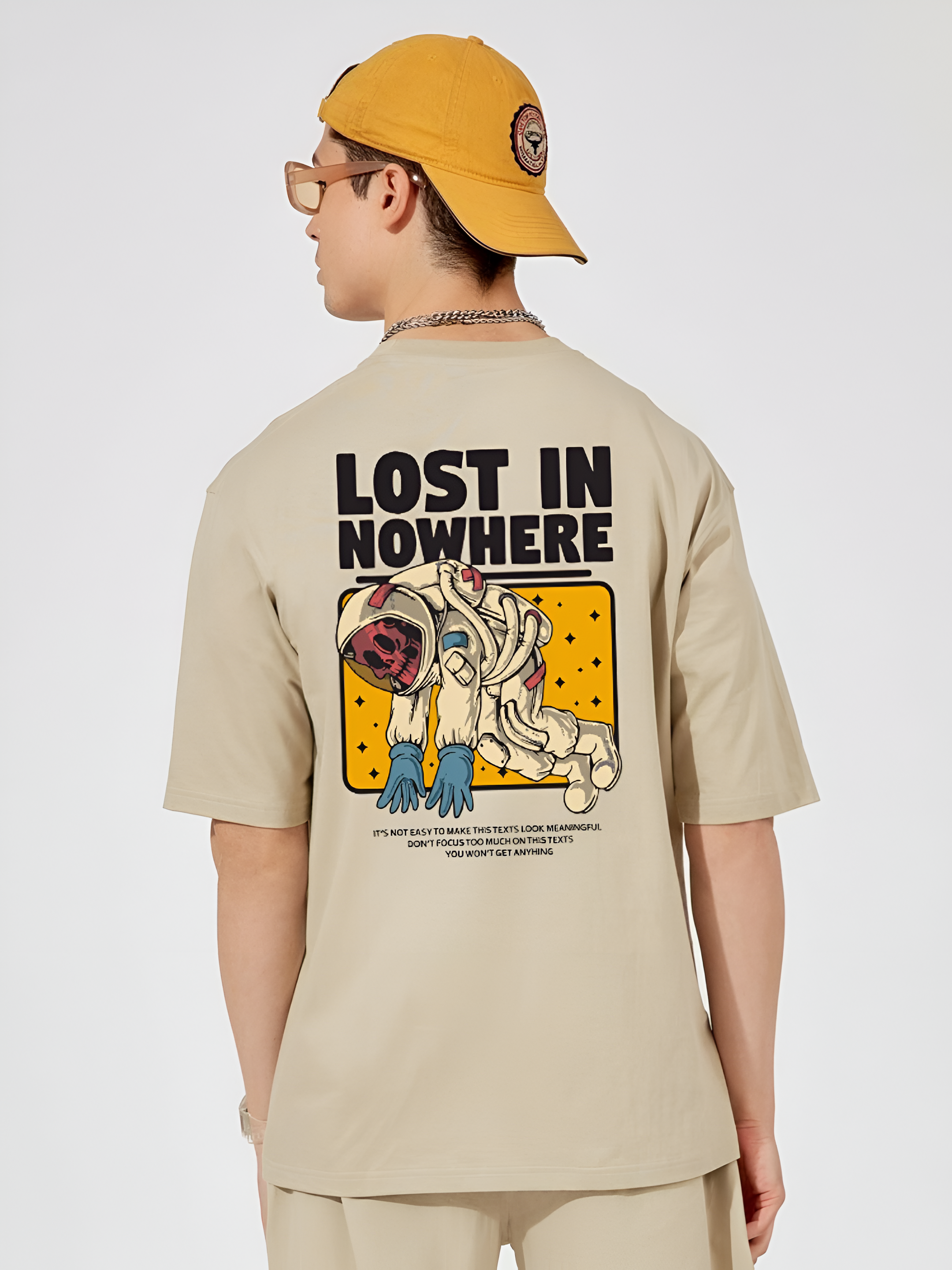 Robusht- Lost in Nowhere oversized t-shirt
