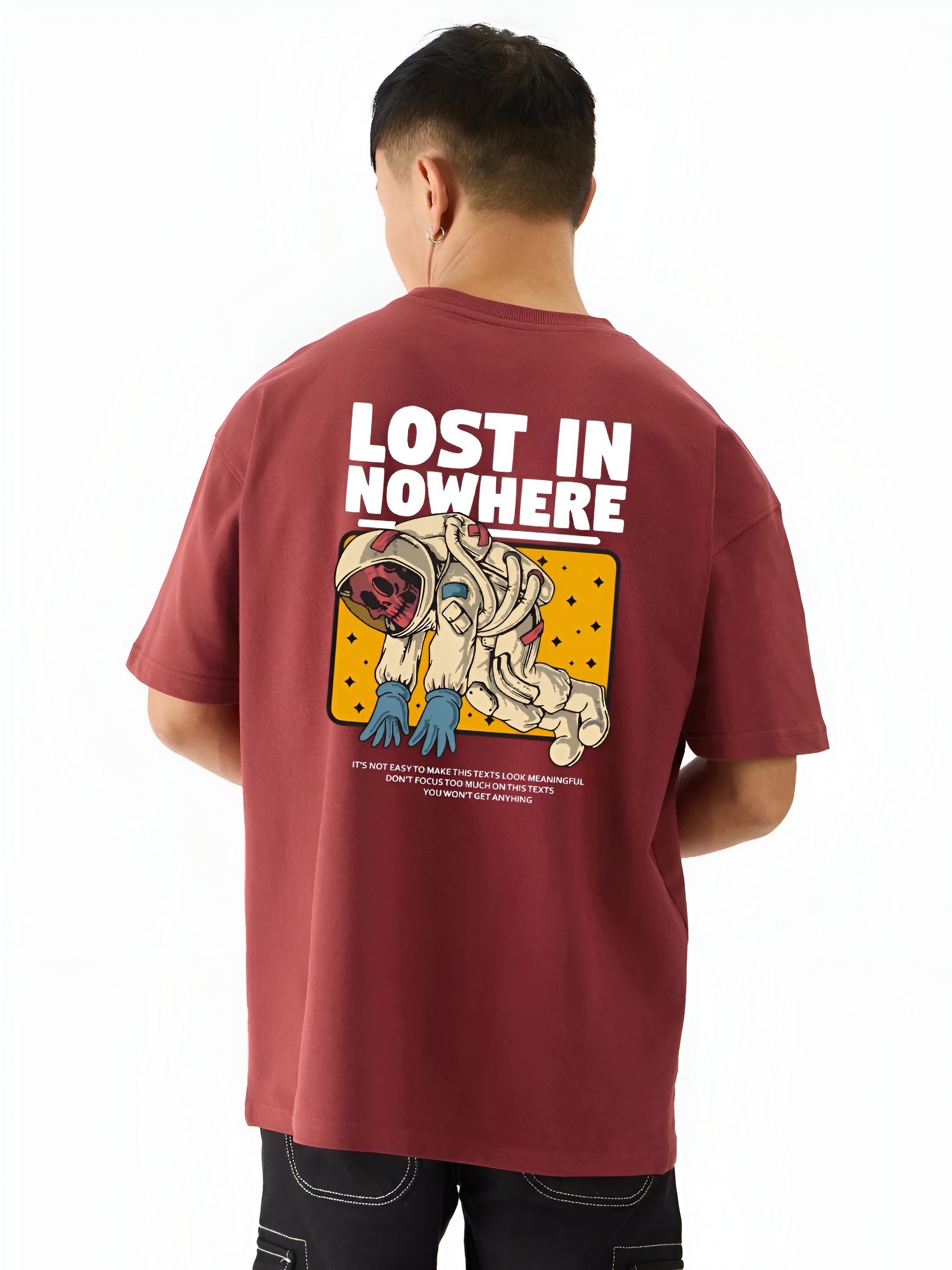 Robusht- Lost in Nowhere oversized t-shirt