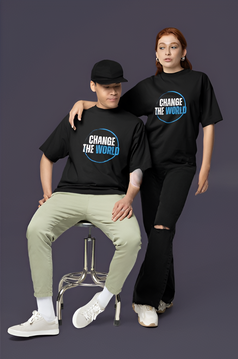 Change The World Oversized T-Shirt